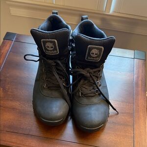 Men’s 11.5 Timberland Earthkeepers Black Boots(EC)